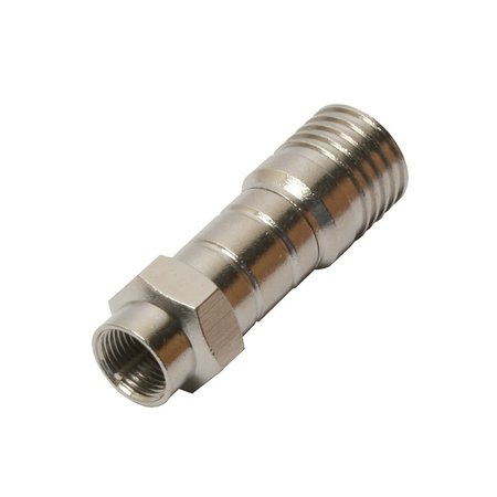 QUEST TECHNOLOGY INTERNATIONAL F (Male) Connectors, 75 Ohm - Crimp-On W/ 1/2'' Ring, Rg-11 CFC-7119